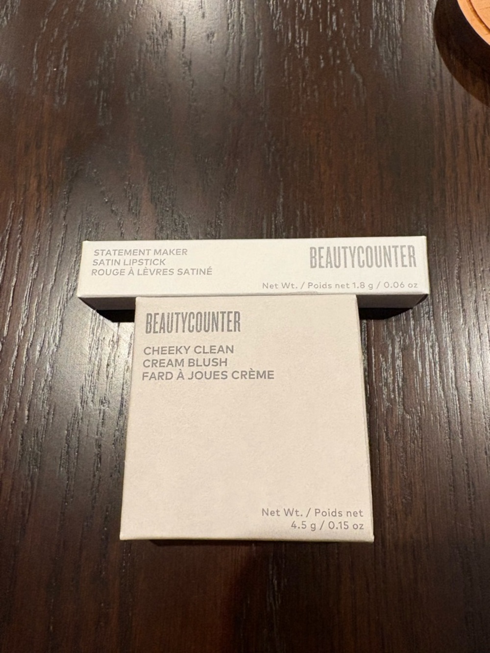 Beauty Counter Cream Blush And Lip Stick Bundle NEW